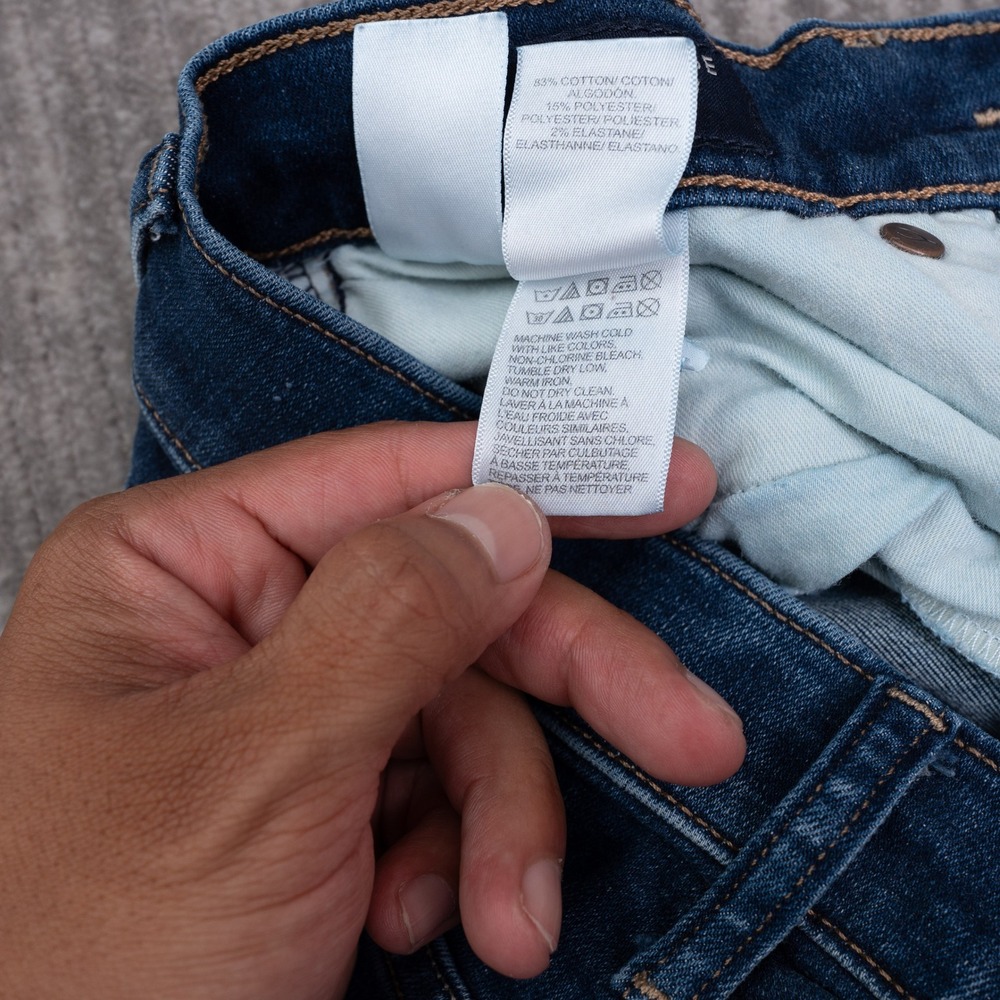 Lucky Brand Ava Skinny Ankle Jeans Womens 2/26 Blue Excellent Mid Rise Stretch - Picture 11 of 12